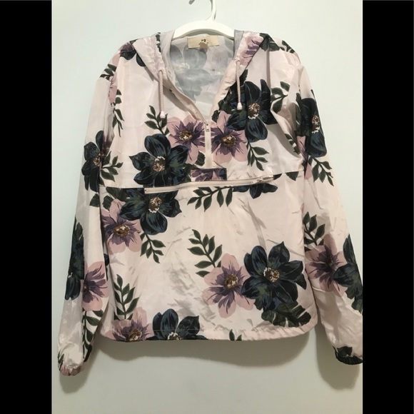 A1.THREAD & SUPPLY Tyrell Floral Print Anorak - Picture 11 of 13